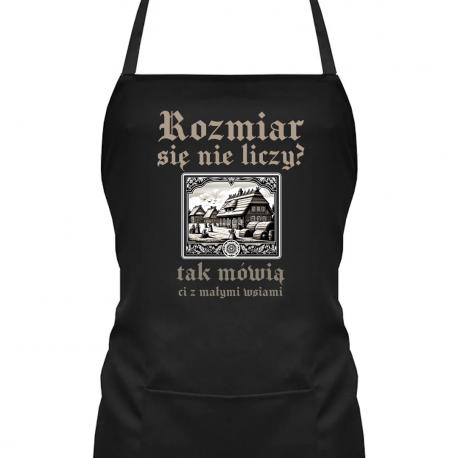  Rozmiar się nie liczy? tak mówią ci z małymi wsiami - fartuch dla fanów serialu 1670