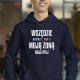 Wszędzie dobrze, ale z moją żoną najlepiej - męska bluza na prezent