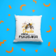 Chwila relaksu dla najlepszego pszczelarza - poduszka na prezent
