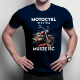 Motocykl wzywa, muszę iść - męska koszulka na prezent