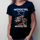 Motocykl wzywa, muszę iść - damska koszulka na prezent