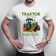 Traktor wzywa, muszę iść - wersja 2 - męska koszulka na prezent