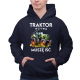 Traktor wzywa, muszę iść - wersja 2 - męska bluza na prezent