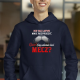Nie tak łatwo mnie rozproszyć. Ooo! Czy właśnie leci mecz? - męska bluza na prezent