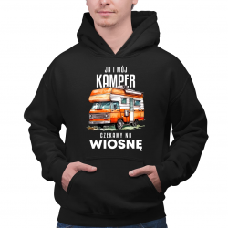 Ja i mój kamper czekamy na wiosnę - męska bluza na prezent