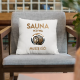 Sauna wzywa - muszę iść!  - poduszka na prezent