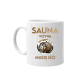 Sauna wzywa - muszę iść!  - kubek na prezent