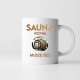 Sauna wzywa - muszę iść!  - kubek na prezent
