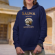 Sauna wzywa - muszę iść!  - damska bluza na prezent