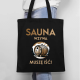 Sauna wzywa - muszę iść!  - torba na prezent