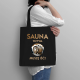 Sauna wzywa - muszę iść!  - torba na prezent