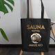 Sauna wzywa - muszę iść!  - torba na prezent