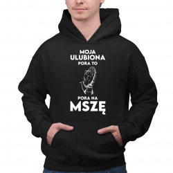 Moja ulubiona pora: to pora na mszę - męska bluza na prezent