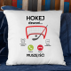 Hokej dzwoni, muszę iść - poduszka na prezent