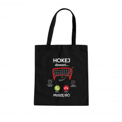 Hokej dzwoni, muszę iść - torba na prezent