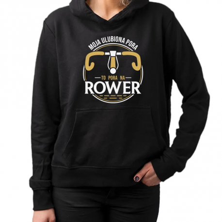 Moja ulubiona pora: to pora na rower V2 - damska bluza na prezent