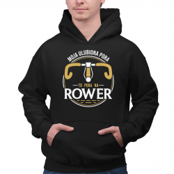 Moja ulubiona pora: to pora na rower V2 - męska bluza na prezent