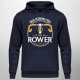 Moja ulubiona pora: to pora na rower V2 - męska bluza na prezent