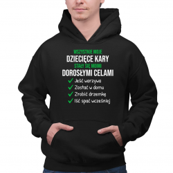 Wszystkie moje dziecięce kary - męska bluza na prezent