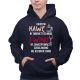 Dajcie mi kawę i wino - męska bluza na prezent