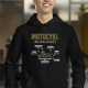 Motocykl - anatomia wolności - męska bluza na prezent