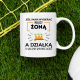Jeśli mam wybierać między żoną, a działką - kubek na prezent
