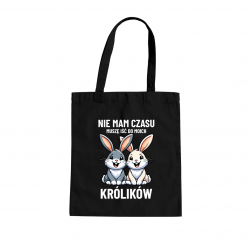 Nie mam czasu, muszę iść do moich królików - torba na prezent