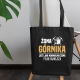 Żona górnika jest jak normalna żona, tylko fajniejsza - torba na prezent