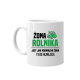 Żona rolnika jest jak normalna żona, tylko fajniejsza - kubek na prezent