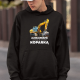 Ja nie chrapię, ja śnię, że jestem koparką - męska bluza na prezent