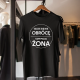 Gdzie się nie obrócę, tam moja żona - męska koszulka na prezent