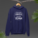Gdzie się nie obrócę, tam moja żona - męska bluza na prezent