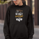 Kawa dodaje mi mocy, motocykl dodaje mi odwagi - męska bluza na prezent