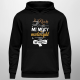 Kawa dodaje mi mocy, motocykl dodaje mi odwagi - męska bluza na prezent