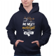 Kawa dodaje mi mocy, motocykl dodaje mi odwagi - męska bluza na prezent
