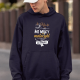 Kawa dodaje mi mocy, motocykl dodaje mi odwagi - męska bluza na prezent