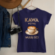 Kawa wzywa - muszę isć  - damska koszulka na prezent