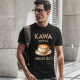 Kawa wzywa - muszę isć  - męska koszulka na prezent