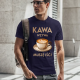 Kawa wzywa - muszę isć  - męska koszulka na prezent