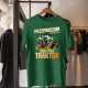 Przepraszam za spóźnienie, zobaczyłem traktor - męska koszulka na prezent