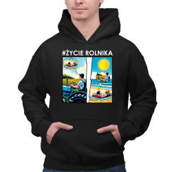 Życie rolnika - męska bluza na prezent
