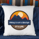 Hiking is not a lifestyle. It's life - poduszka na prezent