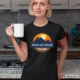 Hiking is not a lifestyle. It's life - damska koszulka na prezent