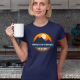 Hiking is not a lifestyle. It's life - damska koszulka na prezent