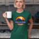 Hiking is not a lifestyle. It's life - damska koszulka na prezent