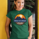 Hiking is not a lifestyle. It's life - damska koszulka na prezent