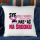Syf, kiła i mogiła. Jeszcze tylko nas*ać na środku - poduszka na prezent