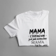 Mama z tatuażami jest jak normalna mama tylko fajniejsza - damska koszulka na prezent dla mamy