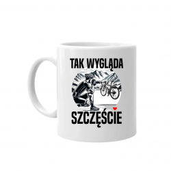 Tak wygląda szczęście  - kubek na prezent
