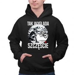 Tak wygląda szczęście  - męska bluza na prezent
